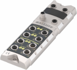 Ethernet/IP Network Block, IP67, 8 PNP Outputs, 12 PNP Inputs