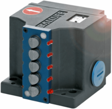 Mechanical multiple position limit switches with interchangeable plunger unit BNS 823-B02-D12-61-D-20-01