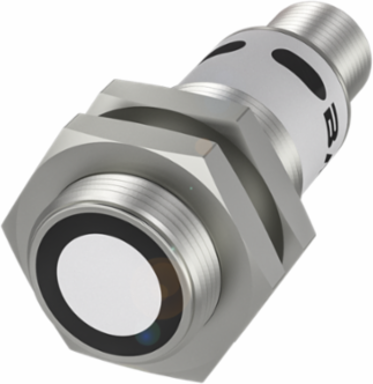 Ultrasonic Sensor Ø 18 mm, Range 120-1300 mm, IP67, 4-20 mA Output