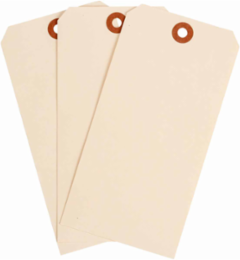 Blank Manila Tags 6.25 Inch H x 3.125 Inch W Cardstock, Write-On Area
