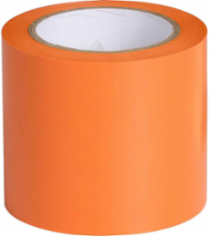 Marking Tape Roll - Abrasion Resistant Vinyl, Solid Color, Orange, 4"