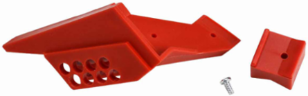 Ball Valve Lockout Device 1/4 to 1 Inch Pipe Diameter, Nylon Construction