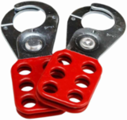 Metal Lockout Hasps 2/Pack