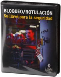 Lockout Tagout Safety Training Kit with DVD, CD-ROM, Guide & Poster - Spanish