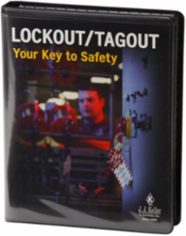 Lockout/Tagout Safety Training Kit with DVD, CD-ROM, Guide & Handbooks
