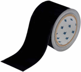 ToughStripe® Floor Marking Tape Roll - Polyester, Solid Color, Black, 2" x 100'