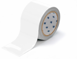 ToughStripe® Floor Marking Tape Roll - Polyester, Solid Color, White, 3" x 100'