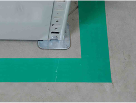ToughStripe® Floor Marking Tape Roll - Polyester, Solid Color, Green, 3" x 100'