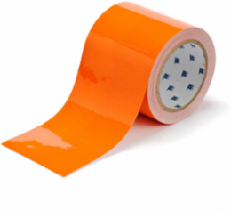 ToughStripe® Floor Marking Tape Roll - Polyester, Solid Color, Orange, 3" x 100'