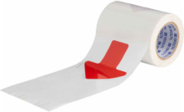 ToughStripe® Floor Marking Tape Arrows - Polyester, Solid Color, Red, 2" x 5" x 100'