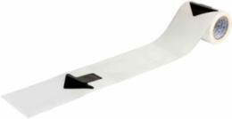 ToughStripe® Floor Marking Tape Arrows - Polyester, Solid Color, Black, 2" x 5" x 100'