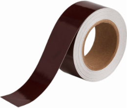Pipe Marking Tape, 2 Inch x 30 Yard, Maroon, Vinyl, Permanent Adhesive