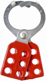 Steel Lockout Hasp, 1.5" Diameter Jaws