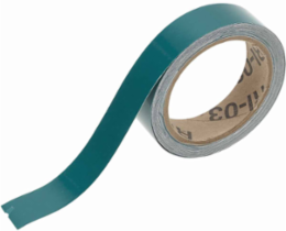 Reflective Banding Tape for Pipe Marking - Roll Form, Reflective Vinyl, Green, 1" x 30'