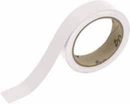 Reflective Banding Tape for Pipe Marking - Roll Form, Reflective Vinyl, White, 1" x 30'