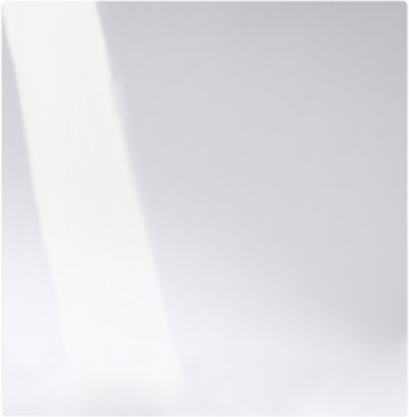 BBP85 Series Square Acrylic Sign, 10.25 Inch x 10.25 Inch, Pack of 10, Clear