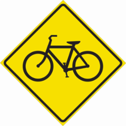 Standard Traffic S Sign, 24" H x 24" W x 0.090" D, Aluminum
