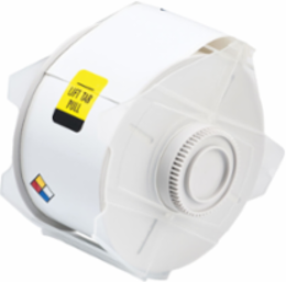 GlobalMark Series Indoor-Outdoor Vinyl Labels, NFPA Diamond, 2.25" H x 4" W, Roll of 240 Labels, Blue/Red/Yellow on White