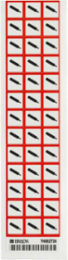 GHS Gas Pressure Picto Labels: Vinyl, Black/Red on White, 0.625" H x 0.625" W, 0.625" H x 0.625" W x 0.004" D