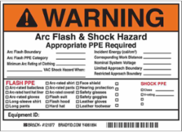 SOLVENT Labels, Red on Yellow, 3" H x 7" W x 0.006" D