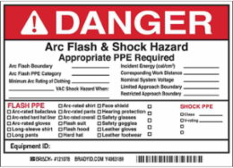 THINNER Labels, Red on Yellow, 3" H x 7" W x 0.006" D