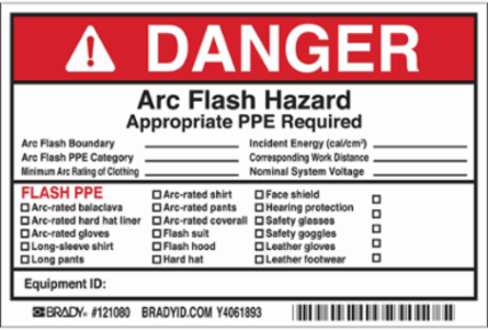 Explosive Symbol Labels, Black on Yellow, 0.75" H x 0.75" W x 0.004" D