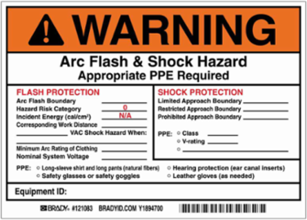 ACETONE Labels Red on Yellow 5 Inch H x 7 Inch W, Durable Vinyl, Write-On Area