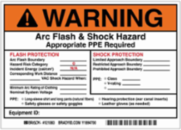 ACETONE Labels Red on Yellow 5 Inch H x 7 Inch W, Durable Vinyl, Write-On Area