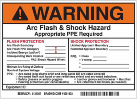 XYLENE Labels, Red on Yellow, 3" H x 7" W x 0.006" D
