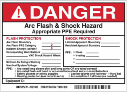 WARNING Wash hands after use. Labels, Black/Orange on White, 3.5" H x 5" W x 0.006" D