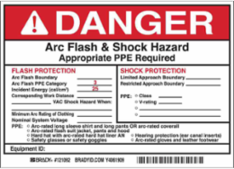 RECYCLABLE OIL Labels, Red on Yellow, 3" H x 7" W x 0.006" D