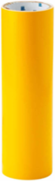 Marking Tape Roll - Adhesive Vinyl, Solid Color, Yellow, 12" x 12'