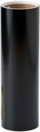 Marking Tape Roll - Adhesive Vinyl, Solid Color, Black, 12" x 12'