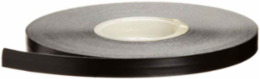 Marking Tape Roll - Adhesive Vinyl, Solid Color, Black, 0.25" x 50'