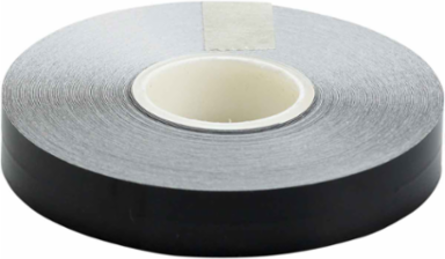 Marking Tape Roll - Adhesive Vinyl, Solid Color, Black, 0.50" x 50'