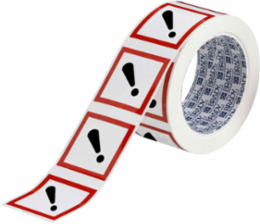 GHS Acute Toxic Picto Label, 2" H x 2" W x .035" D