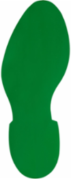 Adhesive Vinyl Aisle Marking Tape, Solid Green, 3.5 in x 12 in, Durable, Outdoor Use