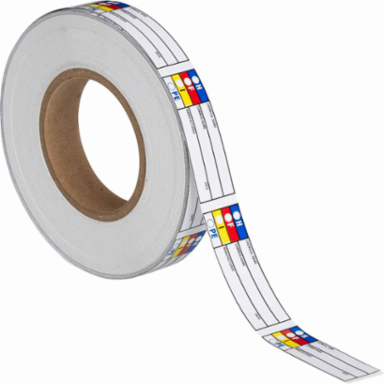 Hazardous Communication Label 1 Inch H x 3 Inch W with Permanent Adhesive, 720/Roll