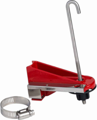 Perma-mount Ball Valve Lockout, Metal, 0.5 to 2 Inch Valve Size Range