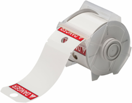 GlobalMark Series ANSI DANGER Non-Adhesive Tag Stock, 3.25" H x 5.75" W, Red on White