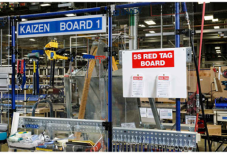 Information Center, 5S Red Tag Board