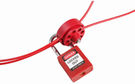 Pro-Lock Extra Secure Lockout without Cable, Red