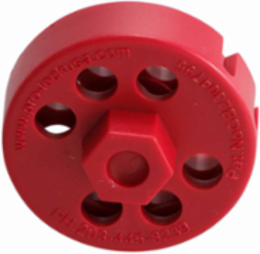 Pro-Lock Extra Secure Lockout without Cable, Red
