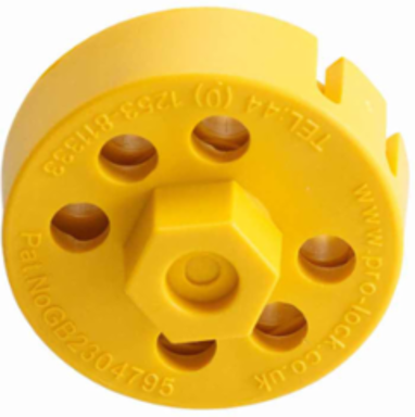 Pro-Lock Extra Secure Lockout without Cable, Yellow