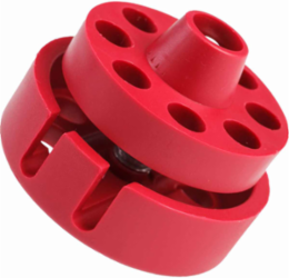 Pro-Lock Double Hex Lockout without Cable, Red