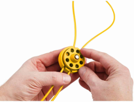 Pro-Lock Double Hex Lockout without Cable, Yellow