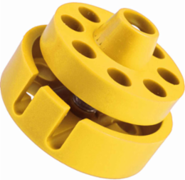Pro-Lock Double Hex Lockout without Cable, Yellow