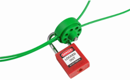 Pro-Lock Double Hex Lockout without Cable, Green