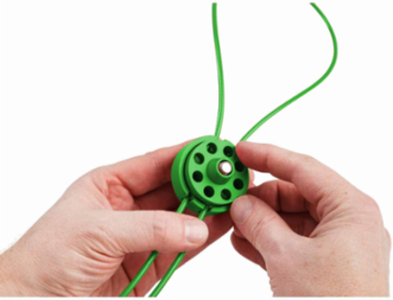 Pro-Lock Extra Secure System with 59" Cable and Pro-Lock Operating Tool, Green