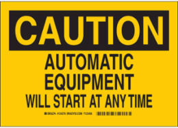CAUTION Sign, 7 Inch H x 10 Inch W, Rigid Polystyrene, Outdoor Use, Abrasion-Resistant